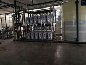 China Edi Deionized Ultrapure Ro Water Treatment System Desalting Rate Above 99% on sale