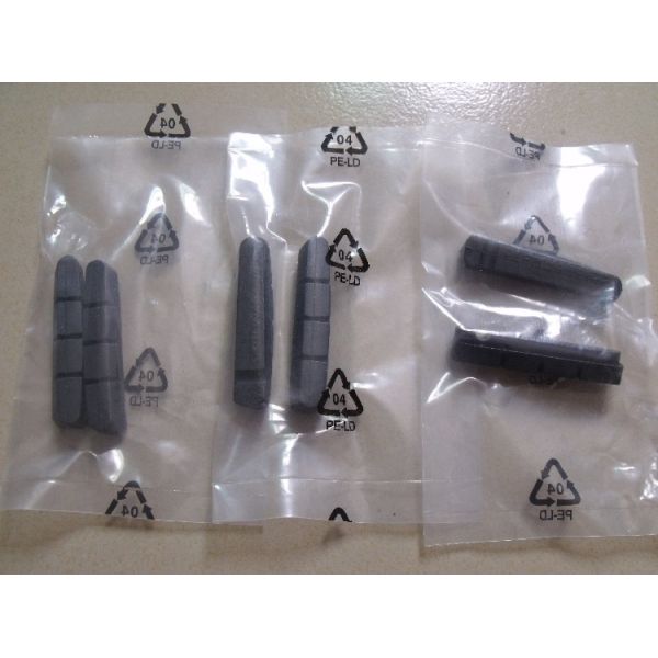 brake pads replacement for carbon road bike wheel cork wood material shima promotion wed use and BLACK color