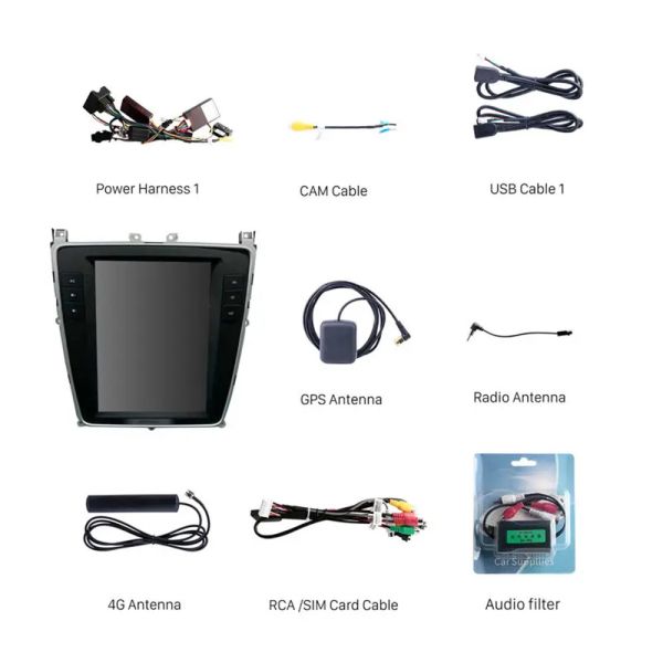 9.7" Dashboard Mount Touch Screen DVD Player For Bentley Flying Spur 2012-2019