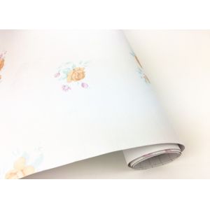 PVC Self Adhesive Removing Vinyl Wallpaper Fashionable Water Ink Printing