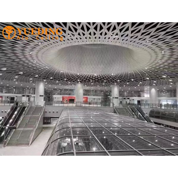 PVDF Coated Aluminum Ceiling Panels 1.5mm 2.0mm 3.0mm For Banquet Hall Decoration