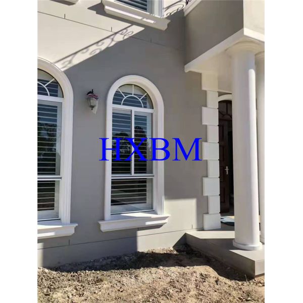 Double Glazed Aluminum Casement Windows German Hardware With Good Air Tightness And Water Tightness For Srilanka Market