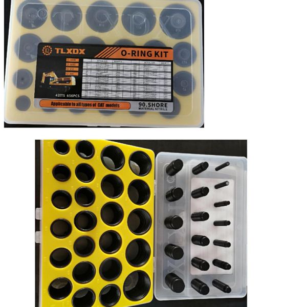 656Pcs CAT O Ring Kit CAT320B CAT320C CAT312 CAT300 Hydraulic O Ring Kit