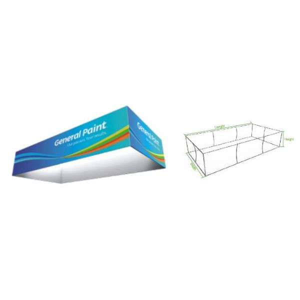 Easy Assemble Tension Fabric Displays , Hang Stretch Fabric Trade Show Displays Custom