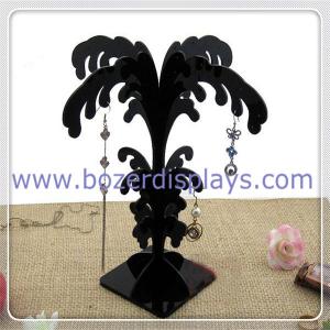 Black Acrylic Earring Stand Tree Display Stand Earring Tree Jewelry Display Stands
