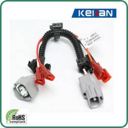 RoHS and ISO Compliant Car Stereo Wiring Harness for Customized Automobile CD Players