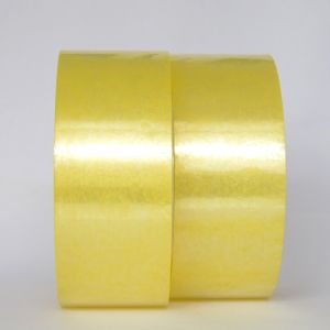Cheap Strong Adhesion Bopp Packing Tape Waterproof Clear Sellotape Yellowish wholesale
