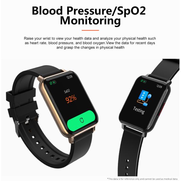 BT5.0 1.69 Inch TFT Touch Screen Smartwatch 128M Music Control Smartwatch