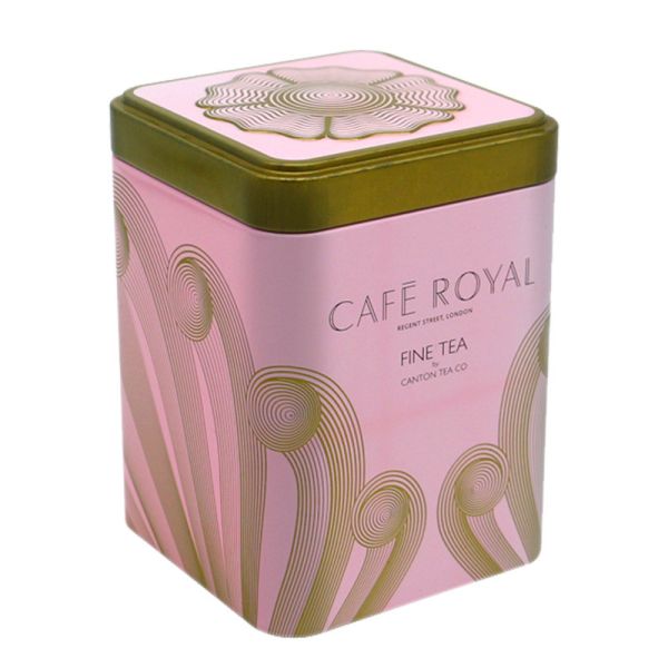 Custom Rectangle Tin Can for High Quality Tea Metal Chocolate Tin Candy Tin Can Cookies Tin Case Sweet Packaging Tin Box