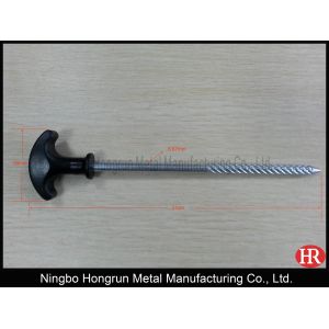 21cm heavy duty steel tent pegs