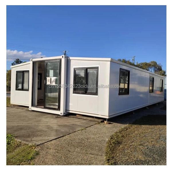 Alluminum Alloy Window 20Ft Expandable Prefab Villa Hurricane-Proof Portable Mobile Luxury Apartment for Luxurious Living