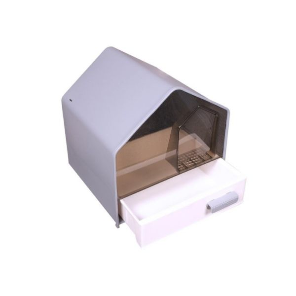 Odor Proof Modern Kitty Litter Box Splash Proof Oversized Litter Box