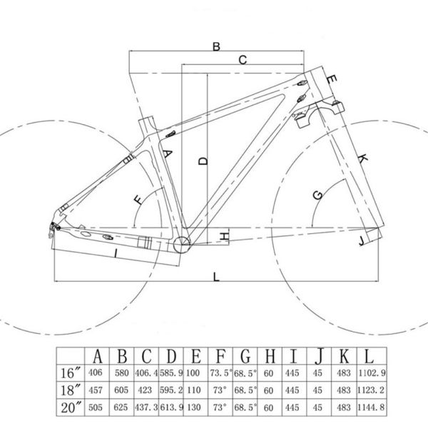 Black Full Carbon Fiber Fat Bike Frame Customized Painting For Snow Bike