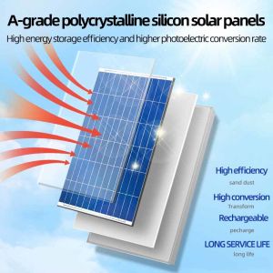 Garden 900W High Power Solar Street Light With Inbuilt Battery