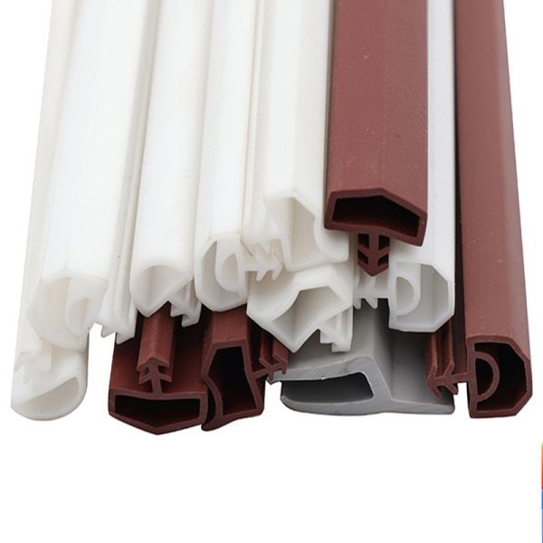 Door Sealing Silicone TPE PVC Wooden Door Slot Type Sealing Strip for Doors