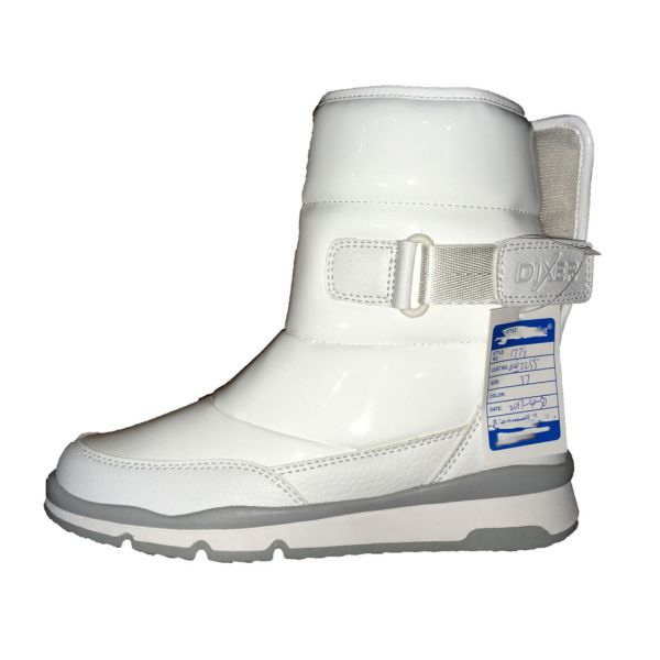 Warm Fur Velcro Pu Winter Snow Boots Non Slip