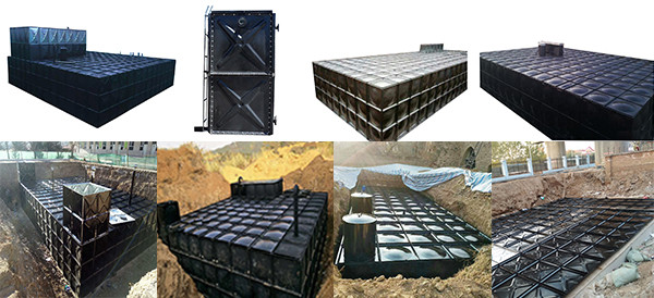 High Performance Underground Water Tank For Sewage Treatment Easy To Install