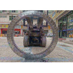 SK210 6 SK210LC 6 Steel Large Diameter Slewing Bearings 170711055