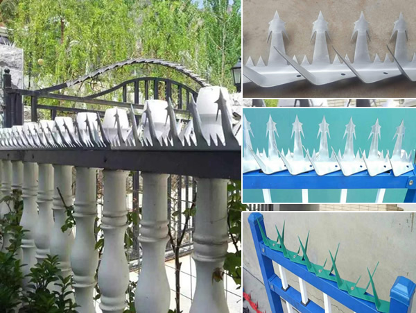 U W Channel Spikes Razor Barbed Wire Hot Dip Galvanized 2mm Thickness