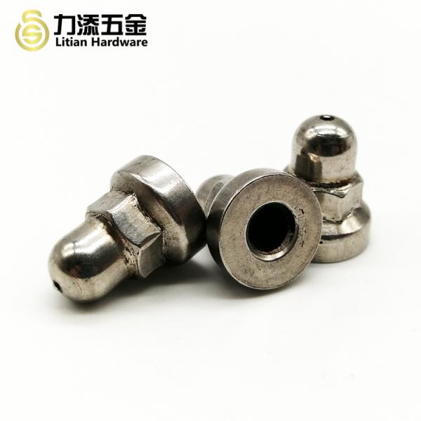 M12 Domed Cap Nut Nickel Plated Tempering Heat Treatment Din 1587