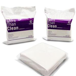 Cheap 4x4 Lint Free Cleaning Wipes 56g Nonwoven White Surface Disinfectant wholesale