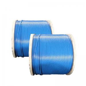 China 6x19 FC 6x19 IWS 7x19 PVC/PP/PE/PA Coated Steel Wire Rope Type 316 Stainless Steel on sale