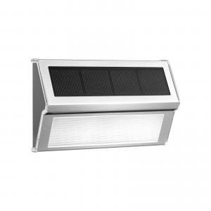 China Stainless Steel Solar Wall Lamps IP55 Waterproof Wall Mounted Solar Garden Lights on sale