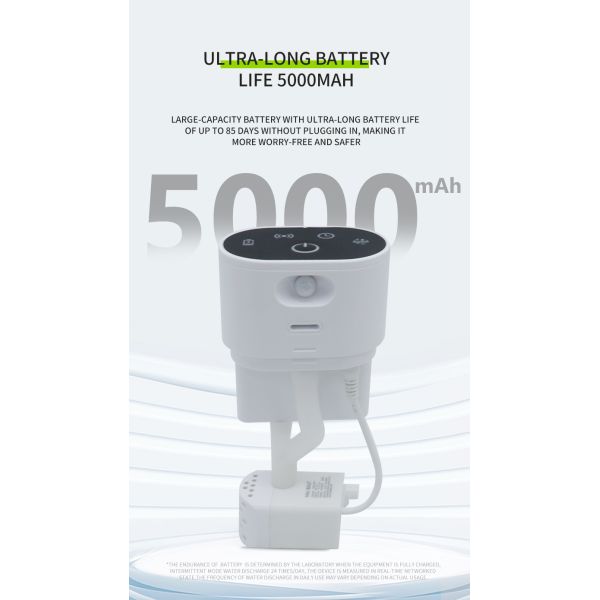 Stainless Steel Original Color 4L Pet Water Dispenser For Cats And Dogs Automatic Fountain