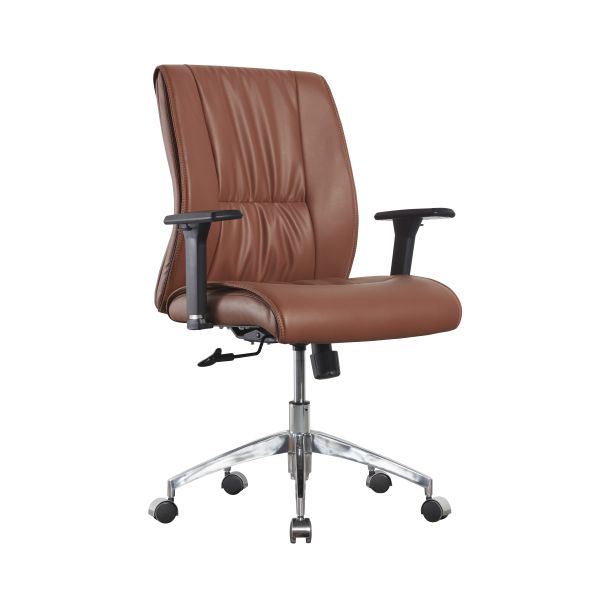 330mm Radius Ergonomic Revolving High Back Managers Chair SGS PU Casters