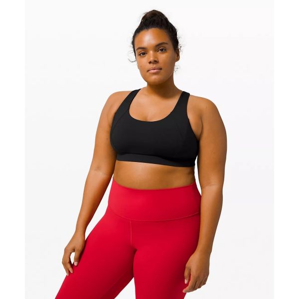 Padded Criss Cross Back Sports Bra Elasticity Material XS-5XL Size