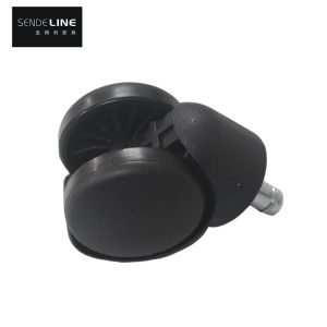 Nylon Office Chair Casters Replacement 200kg Load Capacity Universal silent