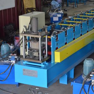 China Double Raw Or Three Raw Furring Channel Roll Forming Machine High Efficiency on sale