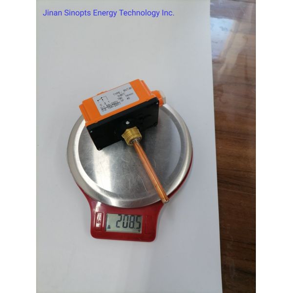 High Quality Boiler Heating Pipe Bimetal 0-90 Celsius Thermostatic Gas Valve