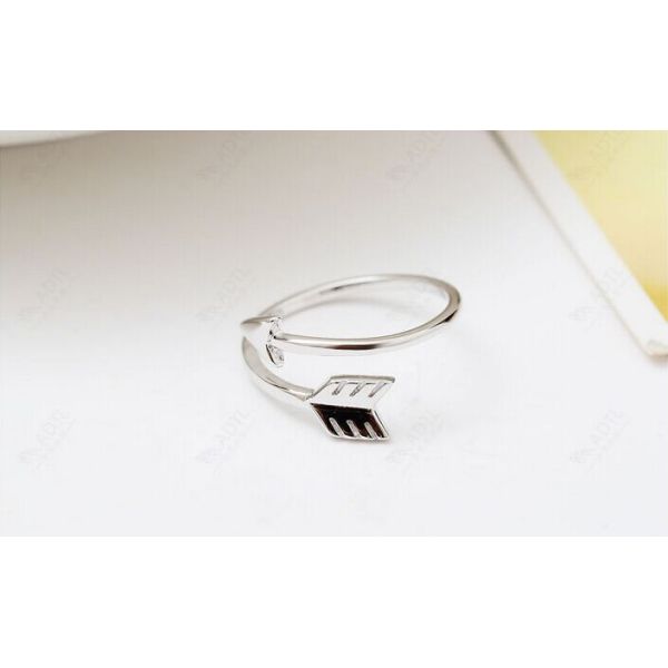 Arrow strange exaggerated ring Thai silver jewelry exported to Europe