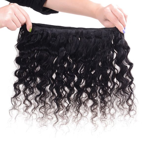 Quality Wholesale Virgin human curly  hair extension,100 human hair for sale