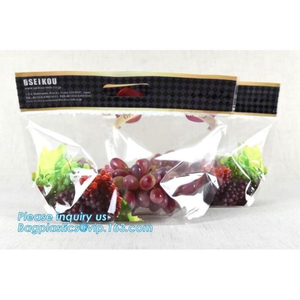 Custom colorful printed slider ldpe ziplock bag, stand up slider zipper export pe grapes bag, zipper lock freezer storag