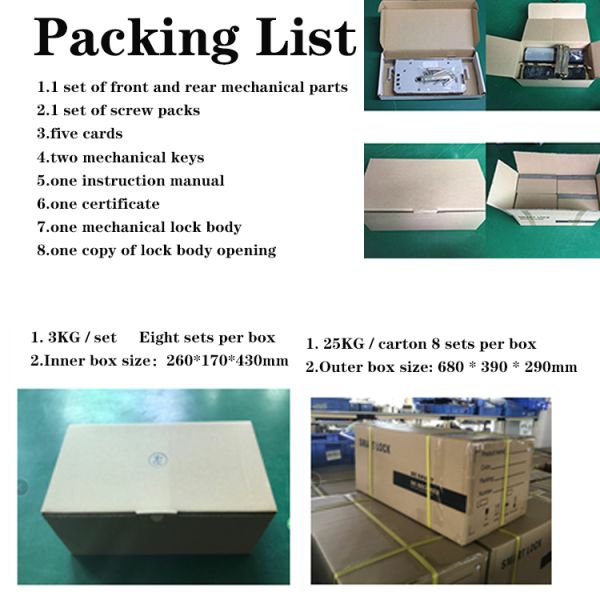 Intelligent Smart Door Lock / Access Control Hotel Door Locks