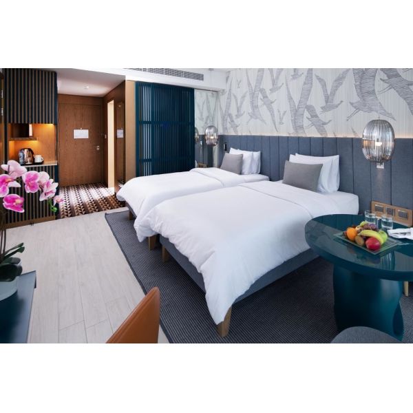 Mediterranean Style Hotel Bedroom Furnitures Romantic Honeymoon Hotel Room