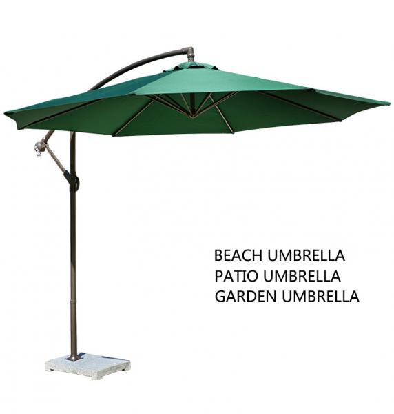 Polyester Olifen Acrylic Beach Aluminium Umbrellas Outdoor