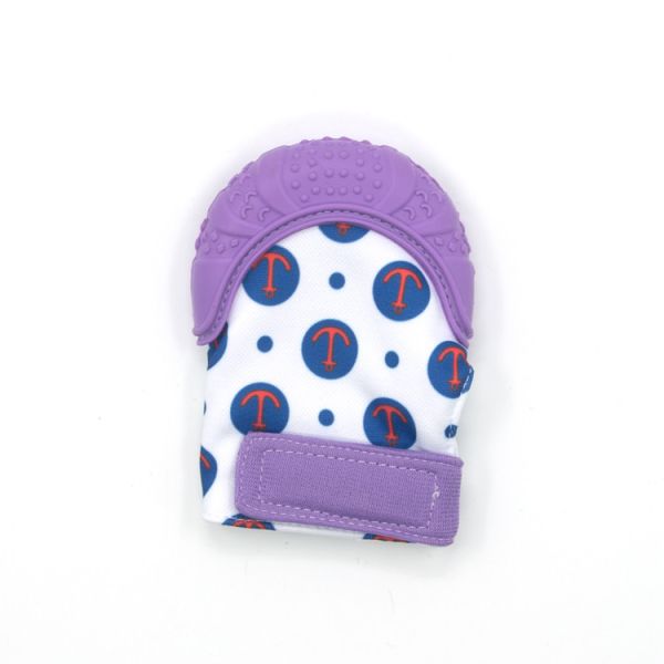 24g Mini Newborn Baby Teething Mitten Silicone Chewable Glove Toy