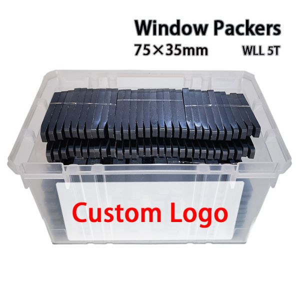 75mm U Type Plastic Packer For Window Plastic Shim Horseshoe Shape Window Packers For Doors And Windows