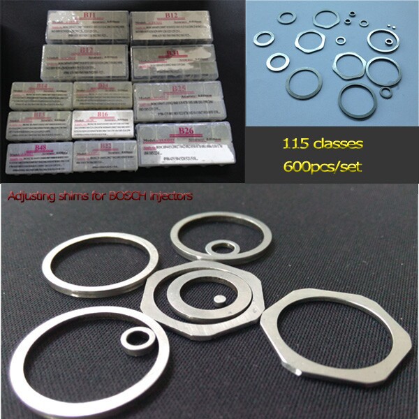 Stainless steel shim plate for bosch common rail injector