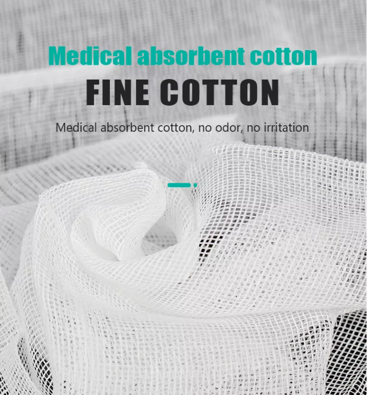 40s 32s 21s Medical Gauze Swab Non Sterile Hospital Use High Absorbency