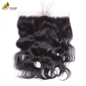 Cheap 13x4 Frontal Human Hair Lace Closure Body Wave 1B wholesale