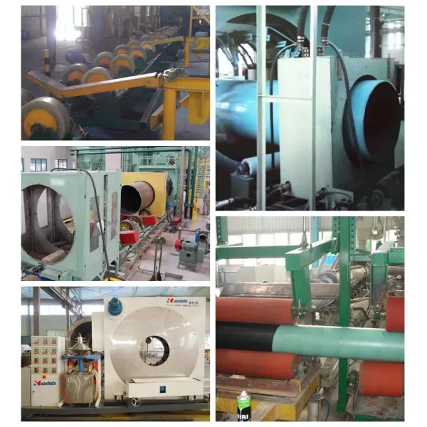3 Layerer PE Coating Euipment for for Steel Pipe Plastic Coating Plant Supplier in China Oil Gas Pipeline Anti-Corrosion Equipment