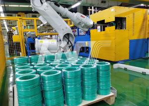 Cheap Cable Coil Shrink Wrapping With Robot Stacking Device Cable Coil Packing Machine wholesale