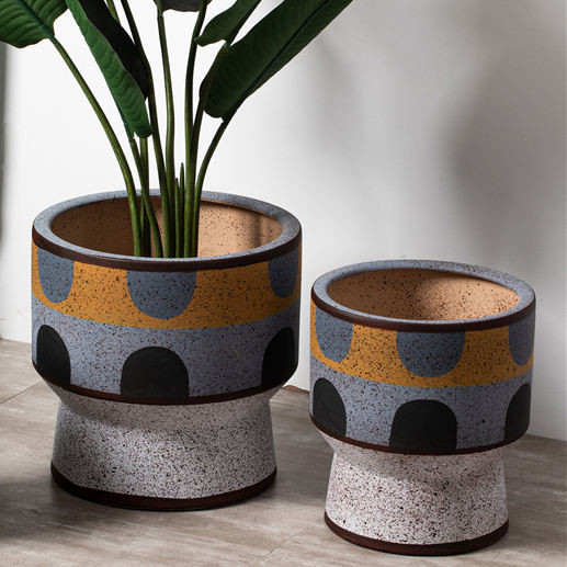 Unique design modern gardening succulent pot high quality home decor wholesale ceramic plant flower pots