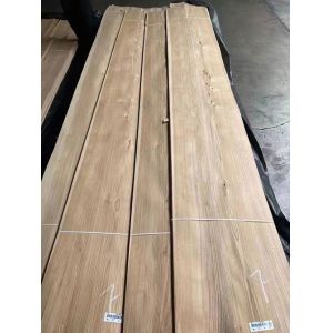 Crown Cut Knotty Hickory Wood Veneer 0.40MM Thickness