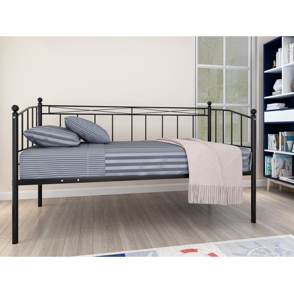 OEM Elegant Metal Daybed Frame High Load Carrying Strength For Daybed