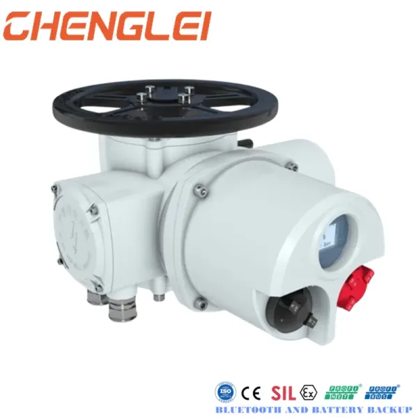 CE IP65 Large High Force Multi Flange on off Electro Actuator.